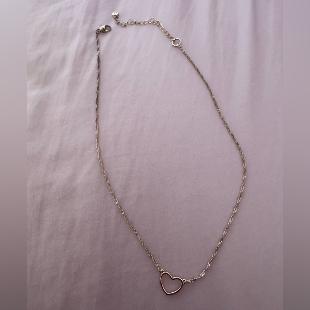 Elegant Rose Gold Heart Necklace